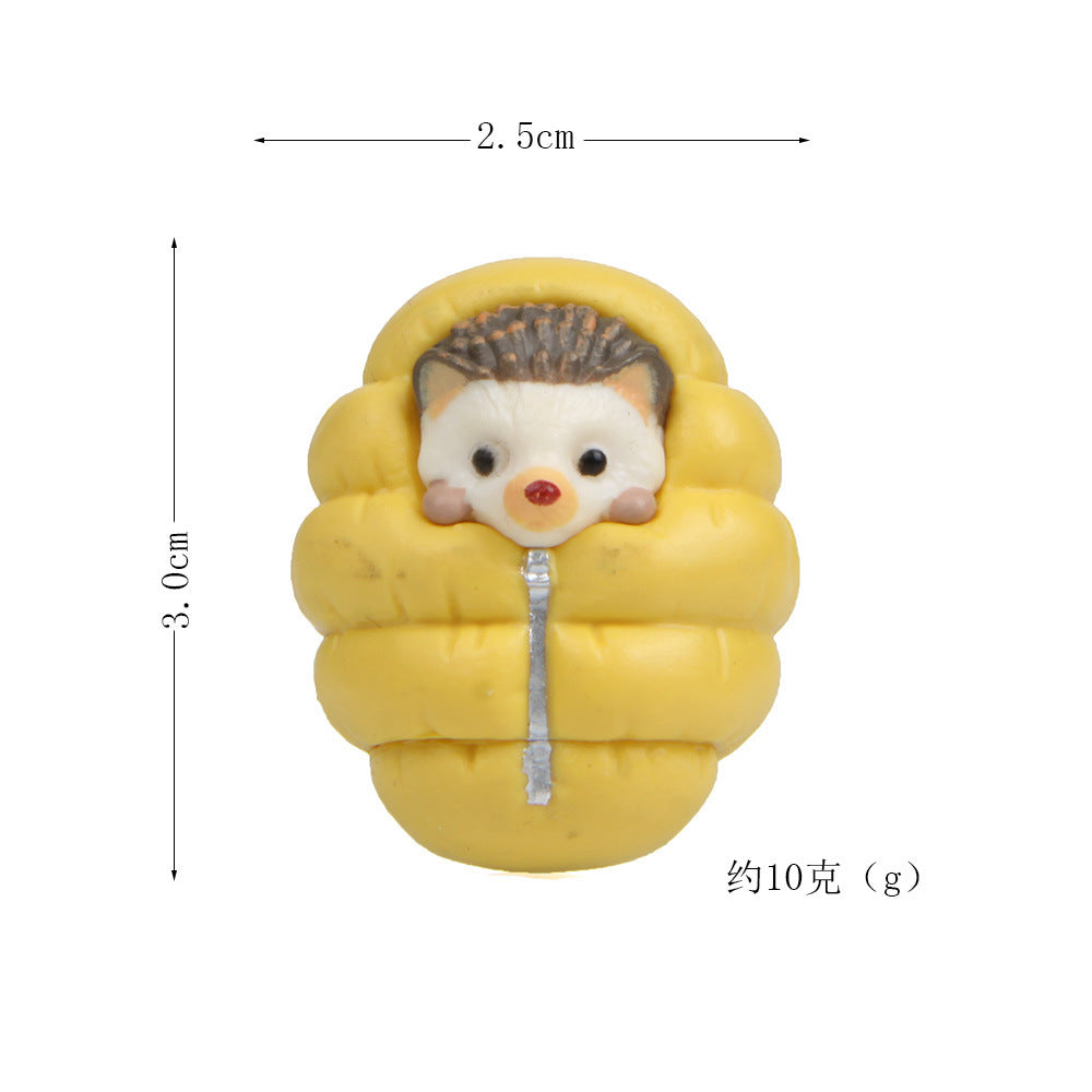 "12 Styles of Cute Hedgehog DIY Garden Figurines"