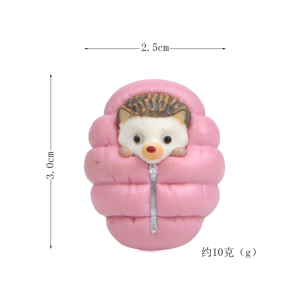 "12 Styles of Cute Hedgehog DIY Garden Figurines"
