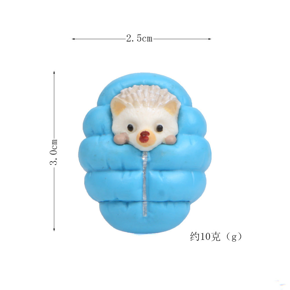 "12 Styles of Cute Hedgehog DIY Garden Figurines"