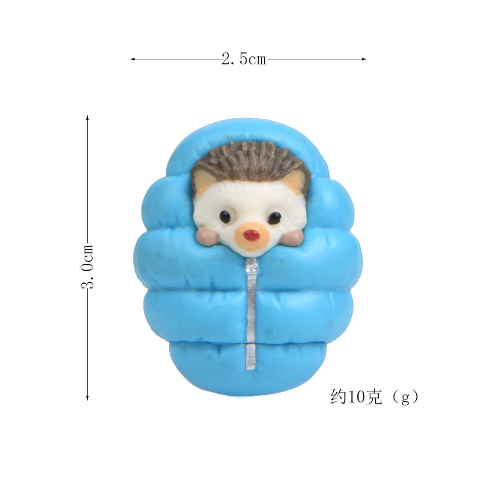 "12 Styles of Cute Hedgehog DIY Garden Figurines"