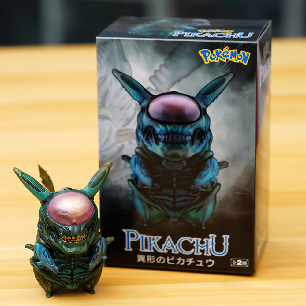 Pokémon Pikachu Figurine in Yellow and Blue