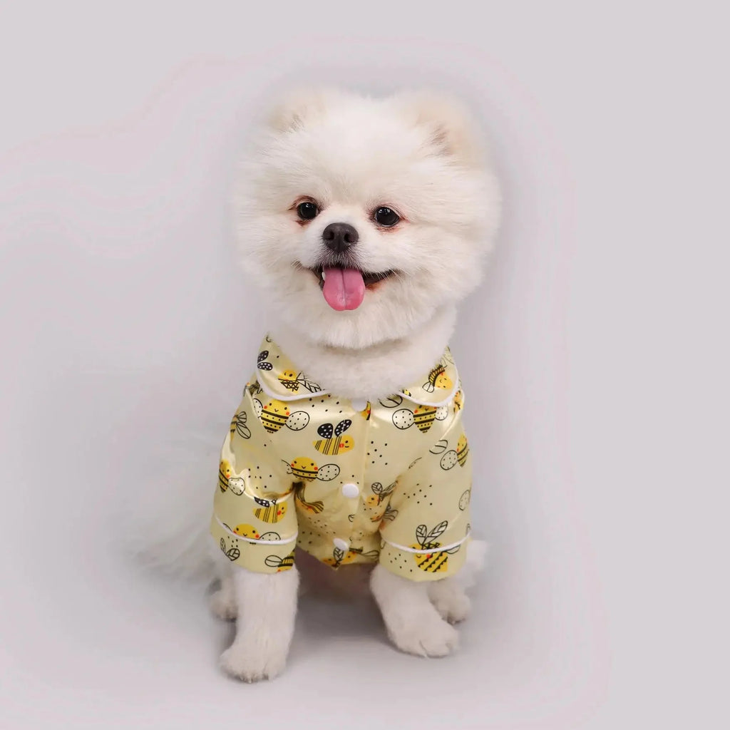 Pet Pajama Set - Cute Animal Print Loungewear