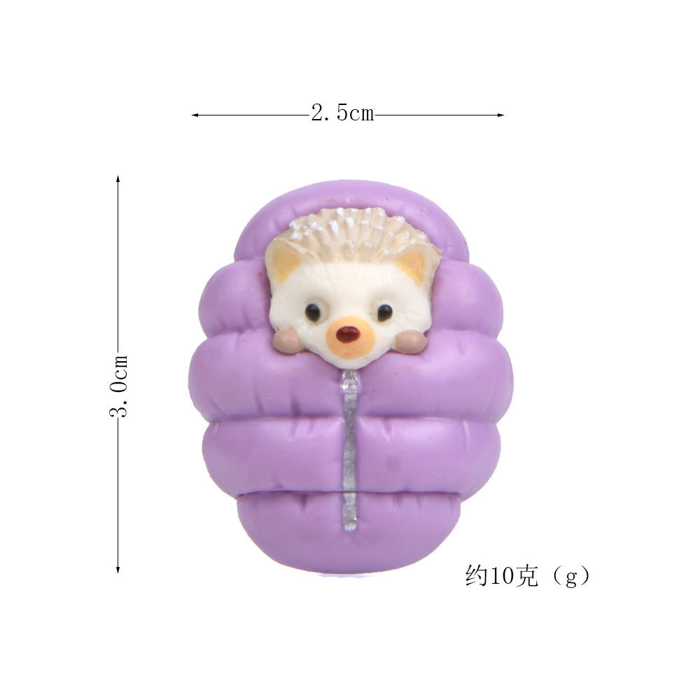 "12 Styles of Cute Hedgehog DIY Garden Figurines"