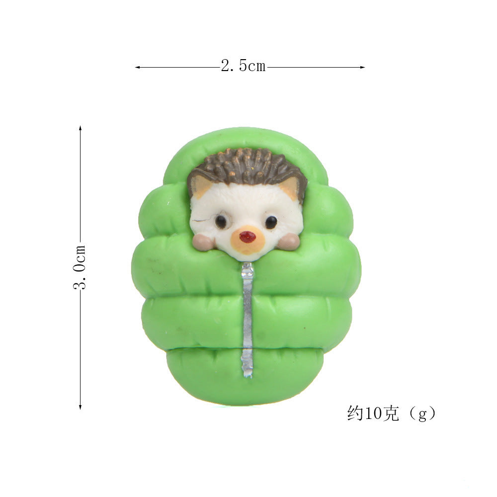 "12 Styles of Cute Hedgehog DIY Garden Figurines"