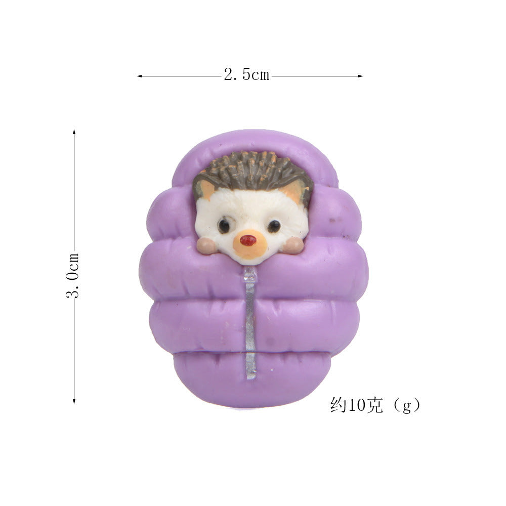 "12 Styles of Cute Hedgehog DIY Garden Figurines"