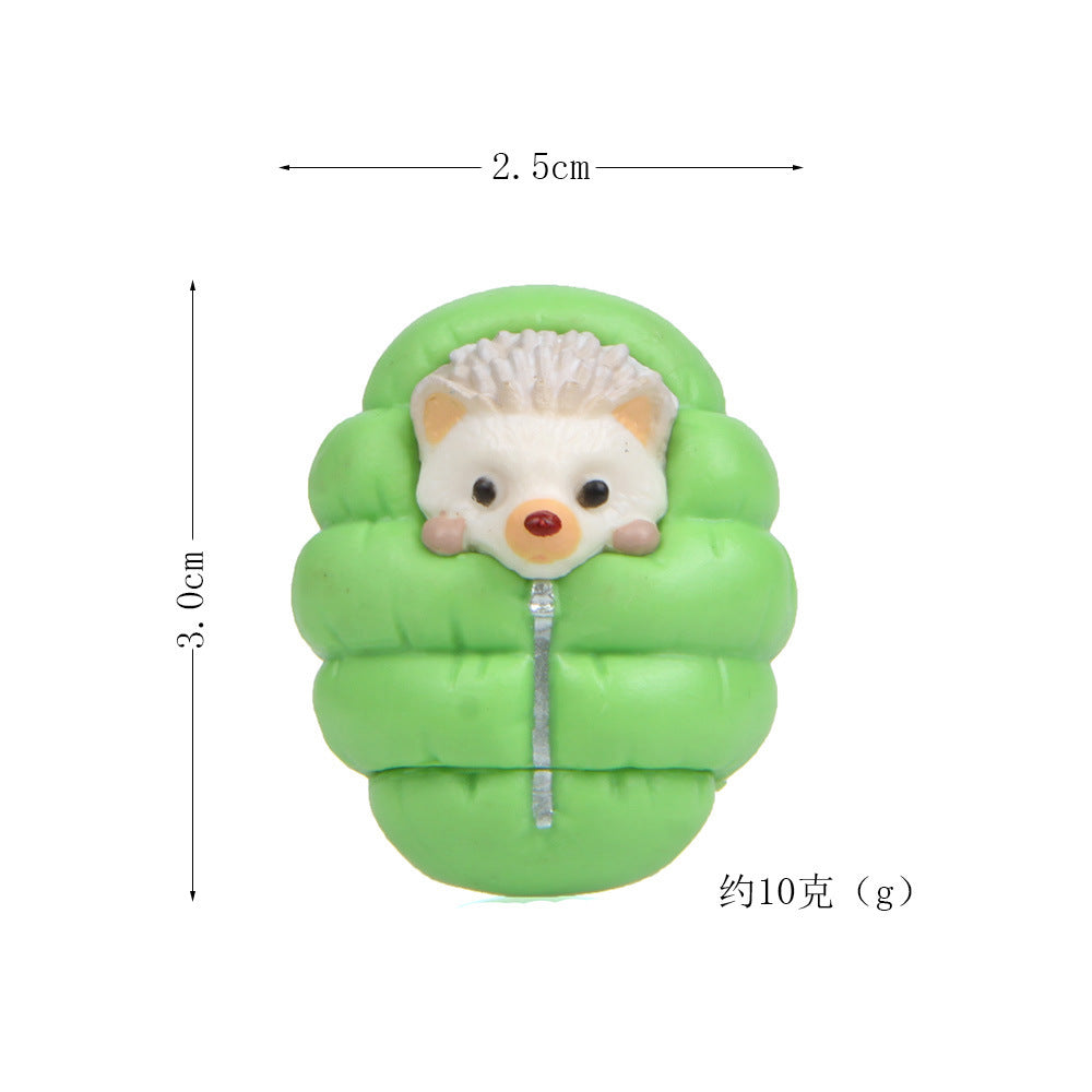 "12 Styles of Cute Hedgehog DIY Garden Figurines"