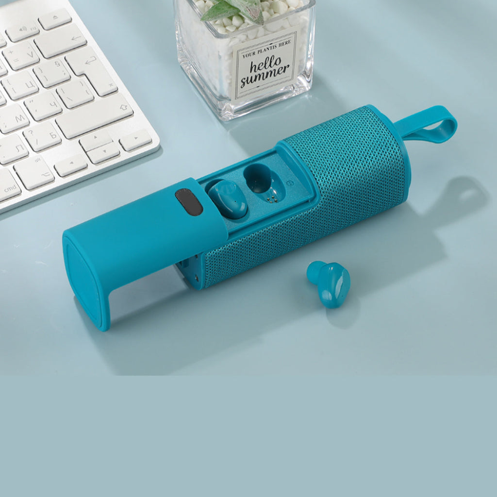 Triple Win 3 IN 1 Compact Size Earphone, Speaker And Power Bank